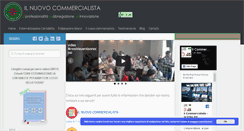 Desktop Screenshot of ilnuovocommercialista.it