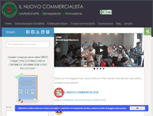 Tablet Screenshot of ilnuovocommercialista.it